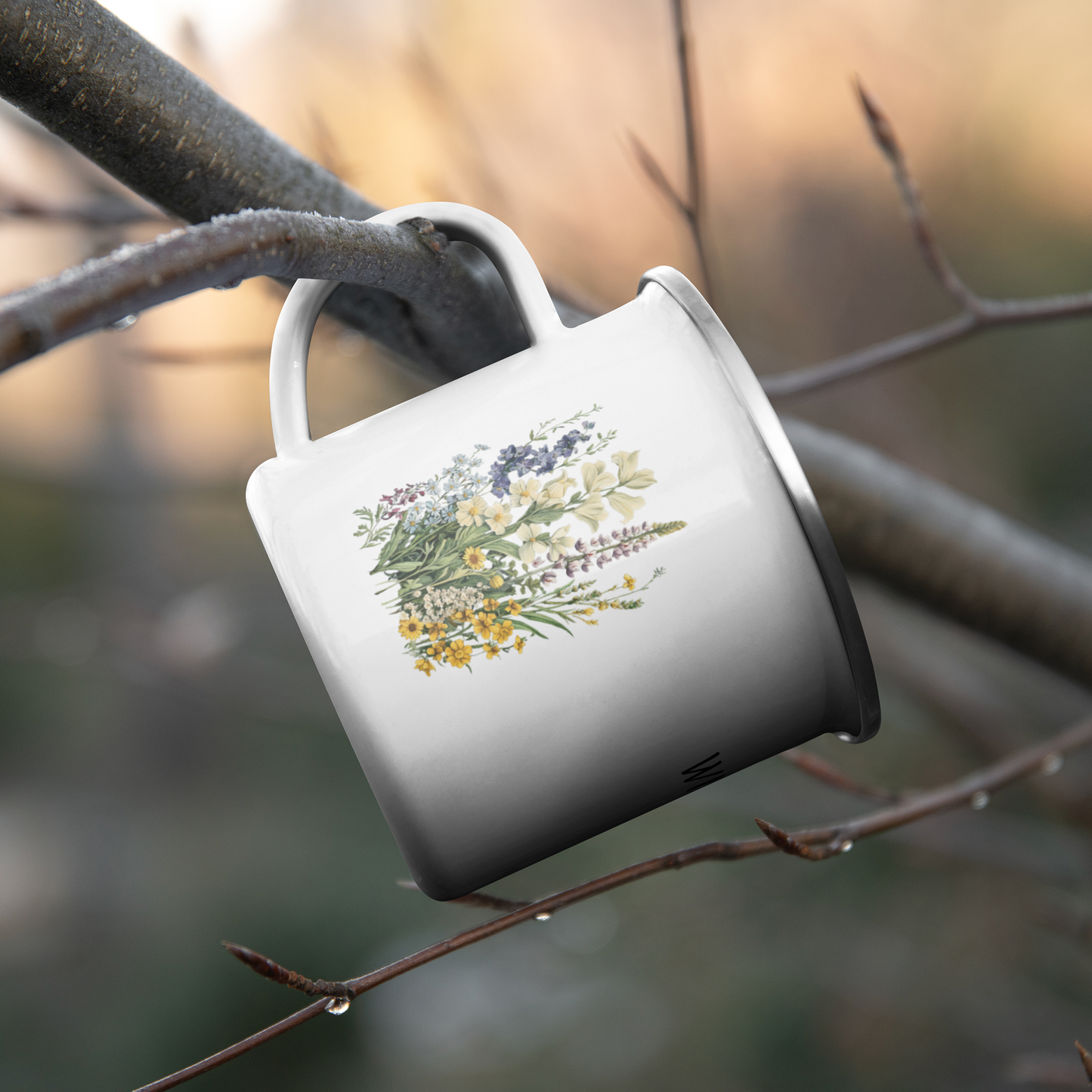 Wildflowers_of_Glacier_4_CampingMugLifestyleHanginBranch_Mockup.png