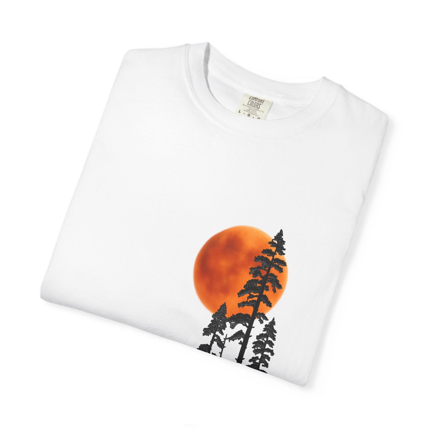 Sunset Forest Unisex T-Shirt | Relaxed Fit, Nature Lover Gift, Casual Wear, Outdoor Adventure Tee, Eco-Friendly Fashion