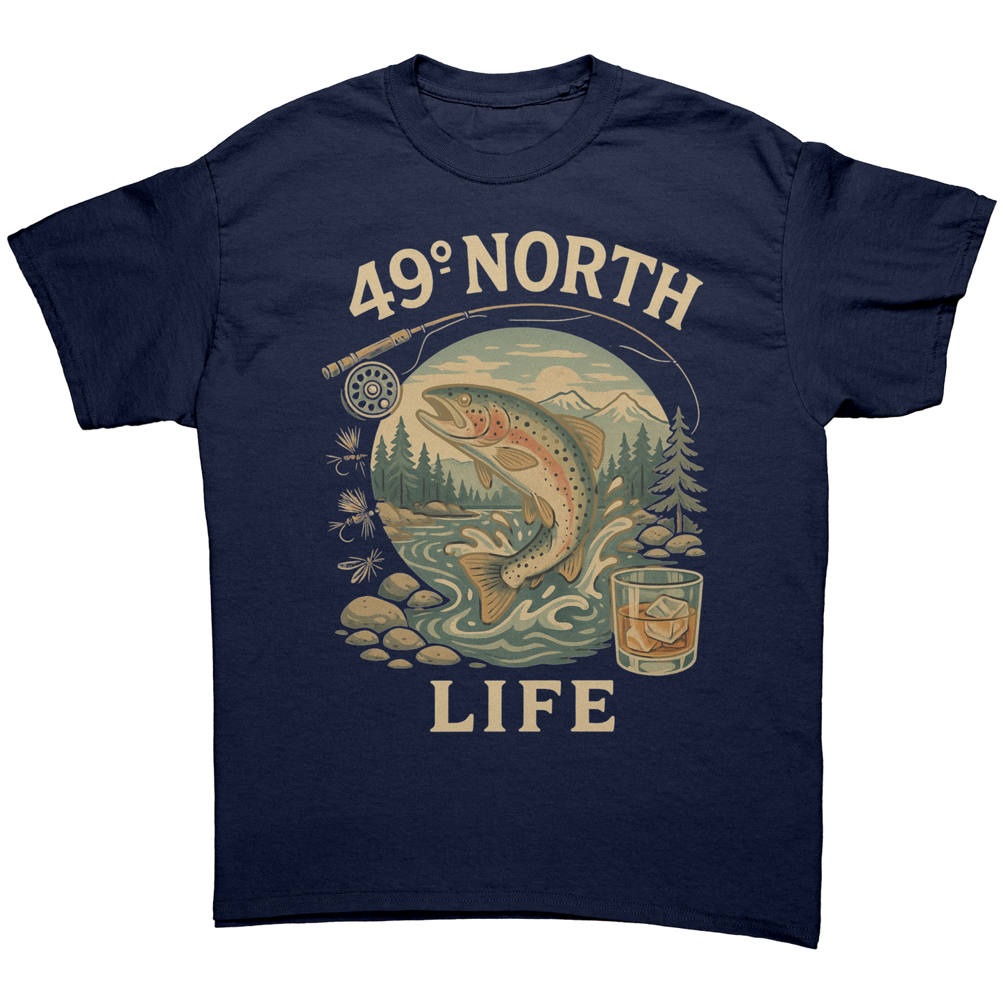 49_North_Lifestyle_Gear_T-shirt_Navy_Front_Mockup.png