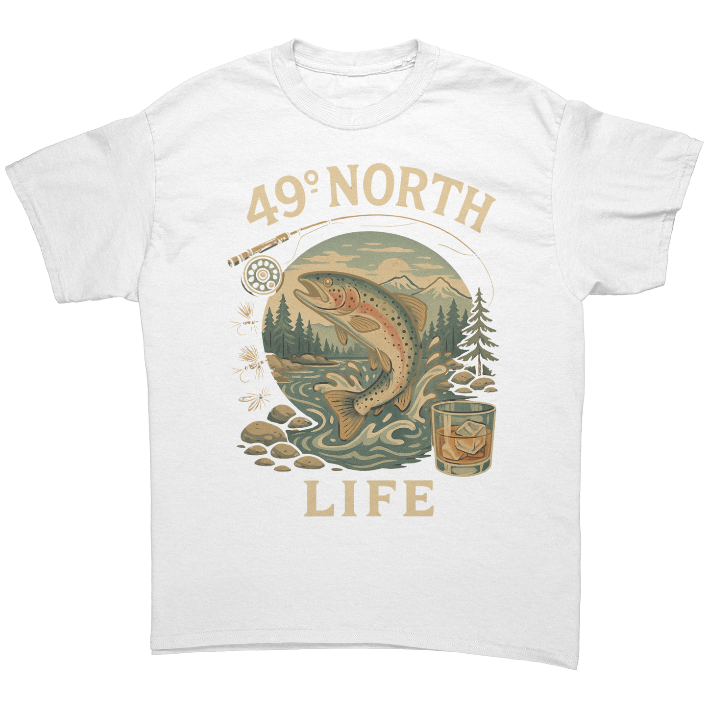 49_North_Lifestyle_Gear_T-shirt_White_Front_Mockup.png