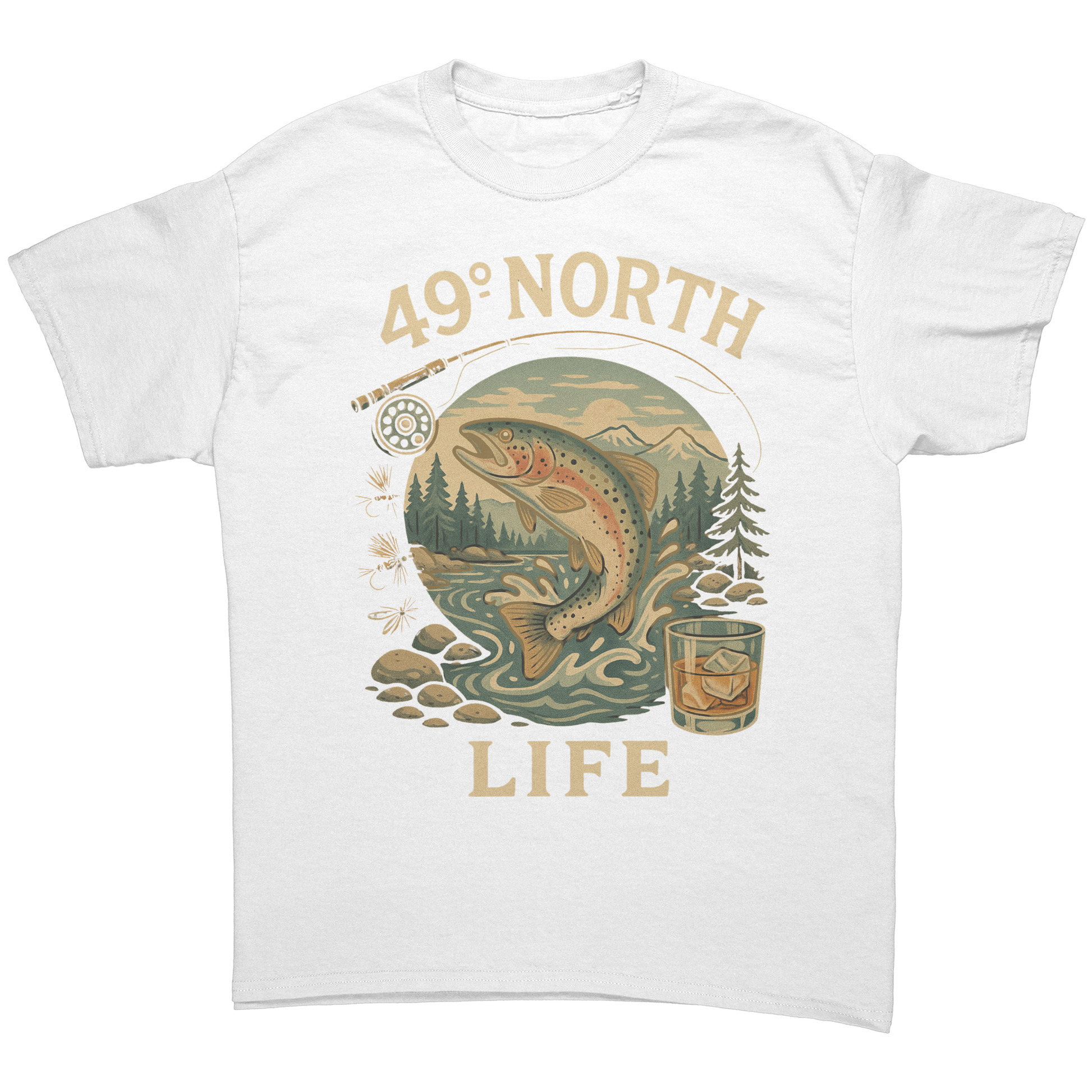 49_North_Lifestyle_Gear_T-shirt_White_Front_Mockup.png